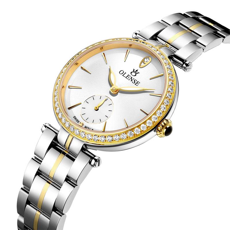 Wristwatches 2021 Elegant Ladies Watches Top High Quality Waterproof Women Dress Quartz Outdoor Crystal Clocks, Bronze
Wristwatches 2021 Elegant Ladies Watches Top High Quality Waterproof Women Dress Quartz Outdoor Crystal Clocks, Bronze