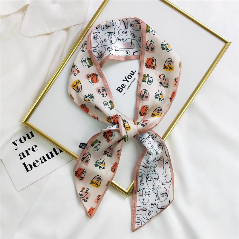 Scarves Style Silk Scarf Women Cartoon Print Thin Office Lady Shawl Bandana Muslim Hijab Bag Dress Foulard 100*7cm SJ409
Scarves Style Silk Scarf Women Cartoon Print Thin Office Lady Shawl Bandana Muslim Hijab Bag Dress Foulard 100*7cm SJ409