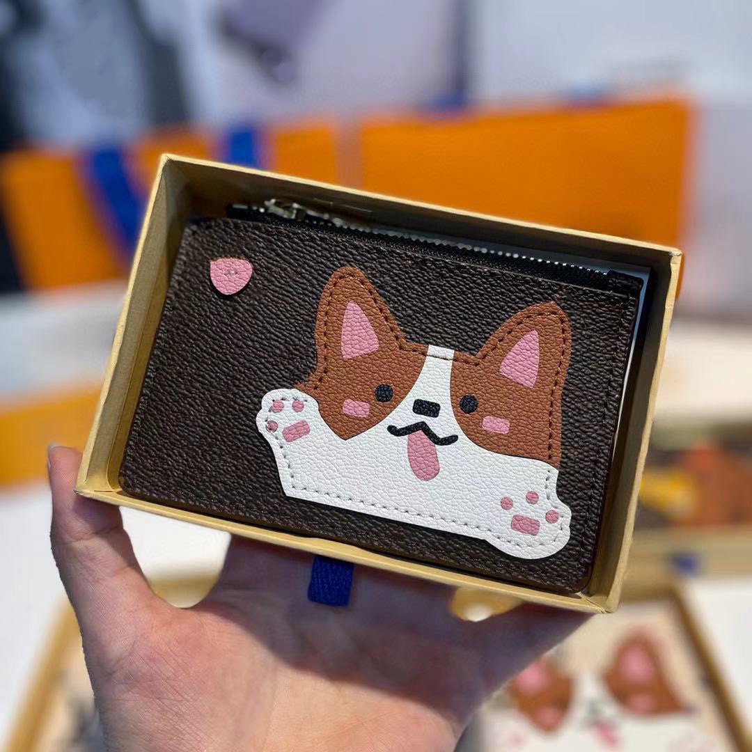 2021 Fashion Designers Womens Handbags Latest Card Holder Designer Coin Purses Pouch Purse Cartoon Wallet Luxurys Animal Gift for Child Bag, Brown dog
2021 Fashion Designers Womens Handbags Latest Card Holder Designer Coin Purses Pouch Purse Cartoon Wallet Luxurys Animal Gift for Child Bag, Brown dog