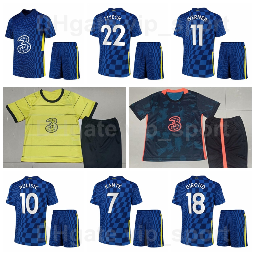 2021 2022 Soccer 21 Ben Chilwell Jersey Set 17 Mateo Kovacic 19 Mason Mount 10 Christian Pulisic 7 N Golo Kante 16 Edouard Mendy 11 WERNER Football Shirt kits Q-E-X, With patch
2021 2022 Soccer 21 Ben Chilwell Jersey Set 17 Mateo Kovacic 19 Mason Mount 10 Christian Pulisic 7 N Golo Kante 16 Edouard Mendy 11 WERNER Football Shirt kits Q-E-X, With patch