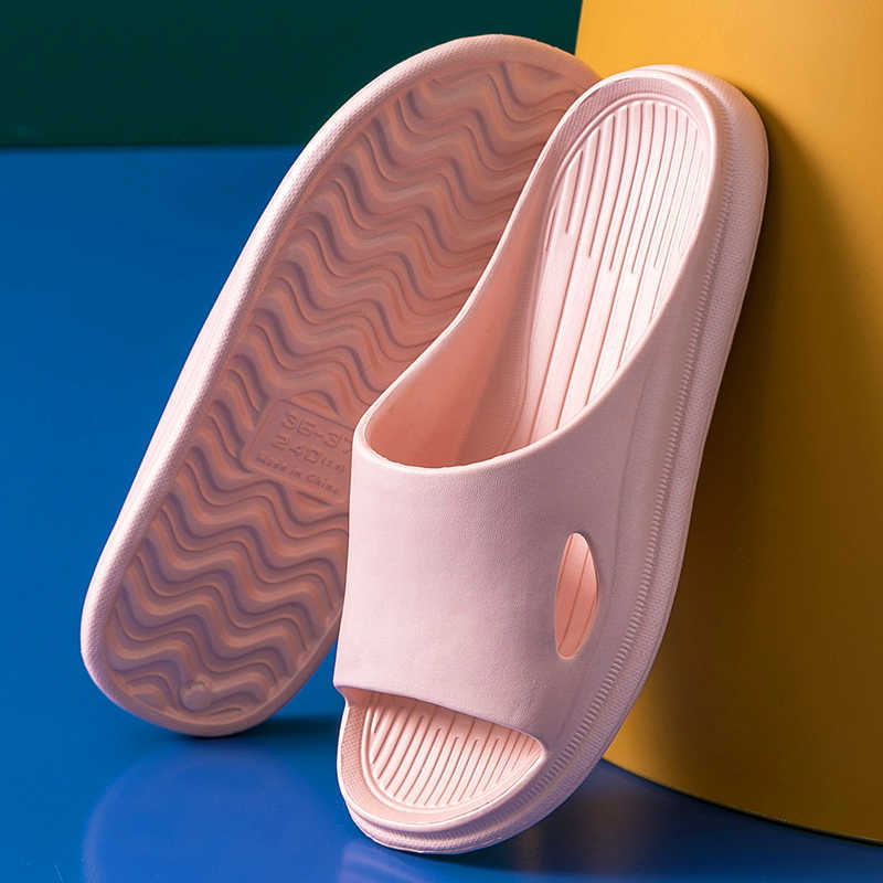 Slipper Summer Thick Bottom Indoor Home Couples Home Bathroom Non-slip Soft Ins To Wear Cool Slippers 35-45 210611, Gray
Slipper Summer Thick Bottom Indoor Home Couples Home Bathroom Non-slip Soft Ins To Wear Cool Slippers 35-45 210611, Gray