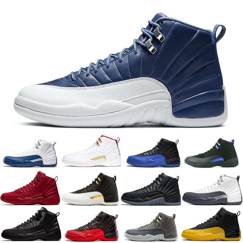 2022 12s 12 basketball shoes Jumpman men black purple Bulls Dark grey FIBA Flu Game french blue Indigo Michigan Reverse Taxi Twist Utility wings size 40-46 Runner, Blue stone
2022 12s 12 basketball shoes Jumpman men black purple Bulls Dark grey FIBA Flu Game french blue Indigo Michigan Reverse Taxi Twist Utility wings size 40-46 Runner, Blue stone