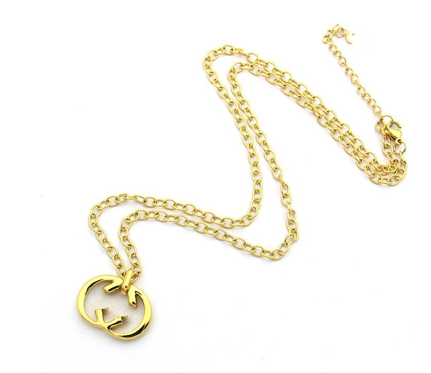 2021 High Quality Extravagant Fashion large G pendant extra long Sweater chain necklace Stainless Steel Gold silver rose filled For girls Women wholesale Jewelry
2021 High Quality Extravagant Fashion large G pendant extra long Sweater chain necklace Stainless Steel Gold silver rose filled For girls Women wholesale Jewelry