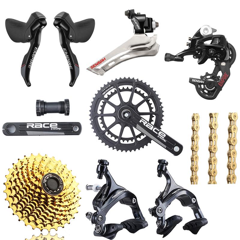 Bike Derailleurs SENSAH EMPIRE 2x11 Speed, 22s Road Groupset,RACEWORK Bicycle Crank Cassette Chain Shifter Derailleur Brake UT 105 R7000 For
Bike Derailleurs SENSAH EMPIRE 2x11 Speed, 22s Road Groupset,RACEWORK Bicycle Crank Cassette Chain Shifter Derailleur Brake UT 105 R7000 For