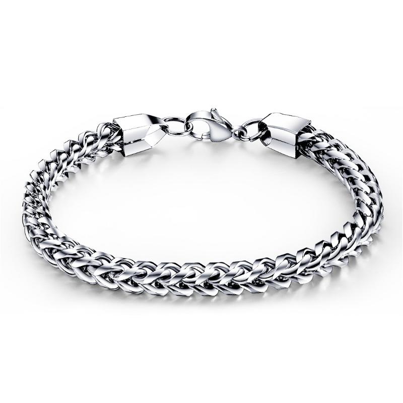 Link, Chain FATE LOVE Brand Classic Male Men Man Statement Bracelet & Bangles 316l Stainless Steel Boyfriend Gift Of 2021