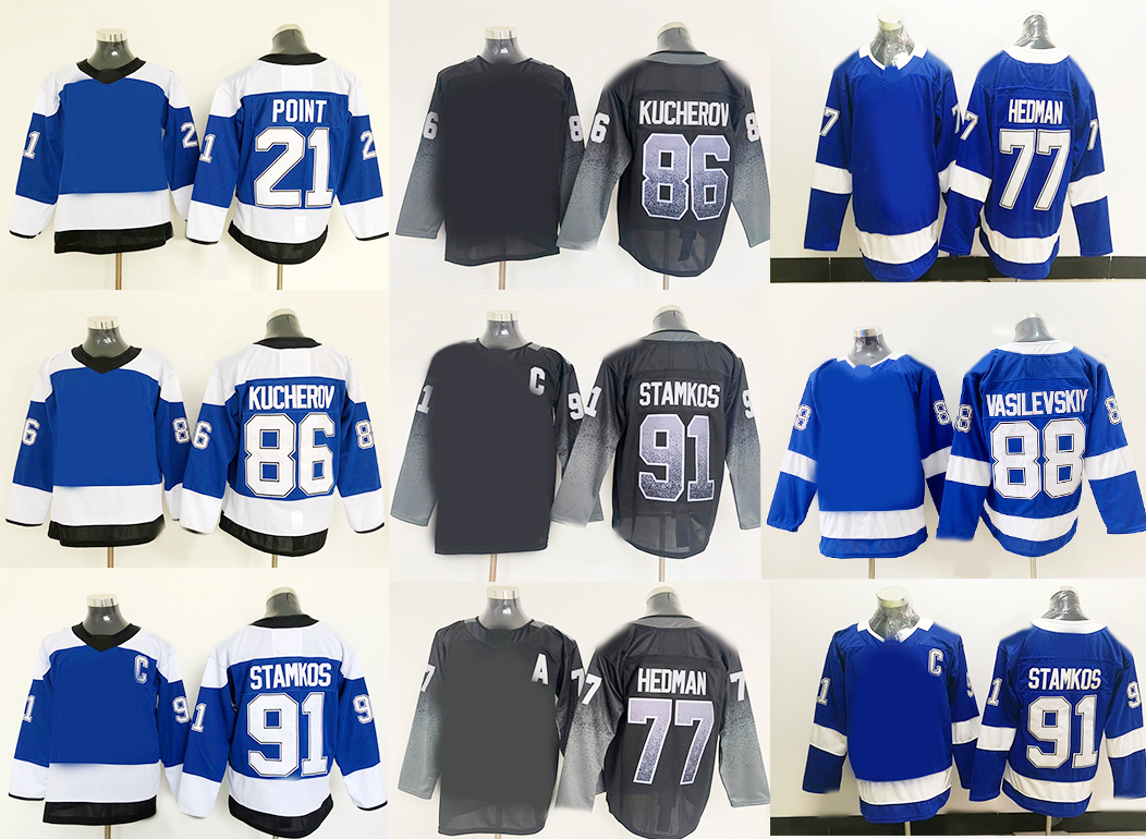 2022 Men's Hockey Jersey Hockey wear yakuda Dropshipping Accepted 77 HEDMAN 86 KUCHEROV 91 STAMKOS 21 POINT 9 JOHNSON 27 MCDONAGH 88 VASILEVSKIY, 86 kucherov blue
2022 Men's Hockey Jersey Hockey wear yakuda Dropshipping Accepted 77 HEDMAN 86 KUCHEROV 91 STAMKOS 21 POINT 9 JOHNSON 27 MCDONAGH 88 VASILEVSKIY, 86 kucherov blue