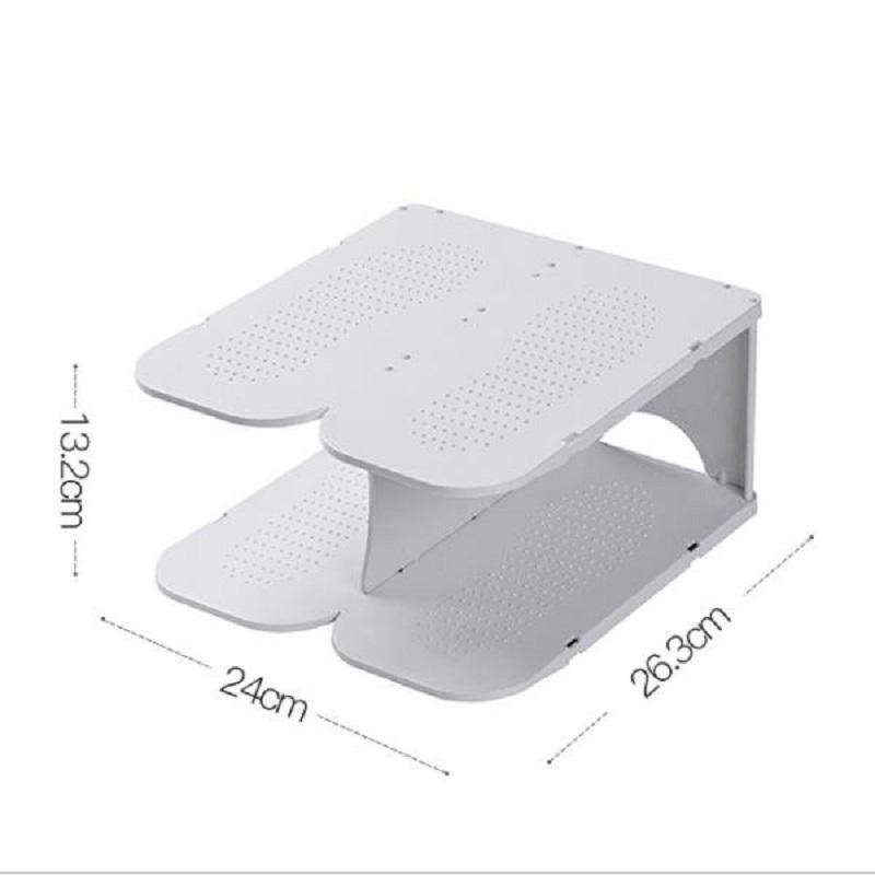 Layer Shoe Holder Plastic Box Home Transparent Foldable Storage Shelf Save Space Organizer Rack Clothing & Wardrobe