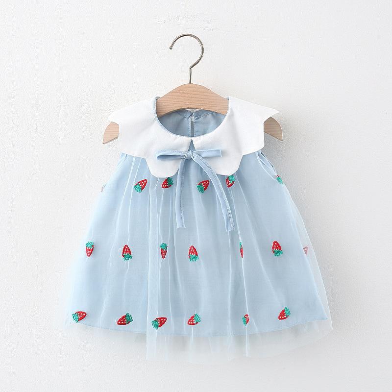 Baby Girl Dress 2021 Cute Infant Strawberry Embroidered Mesh Vestidos Sleeveless Toddler Summer Fancy Dresses Girl's, Ah1664beige
Baby Girl Dress 2021 Cute Infant Strawberry Embroidered Mesh Vestidos Sleeveless Toddler Summer Fancy Dresses Girl's, Ah1664beige