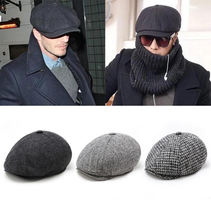 Fashion Peaked Cap Men's British Hat Octagonal Tide Woolen Beret Retro Painter Autumn Winter Jason David Berets, 02
Fashion Peaked Cap Men's British Hat Octagonal Tide Woolen Beret Retro Painter Autumn Winter Jason David Berets, 02