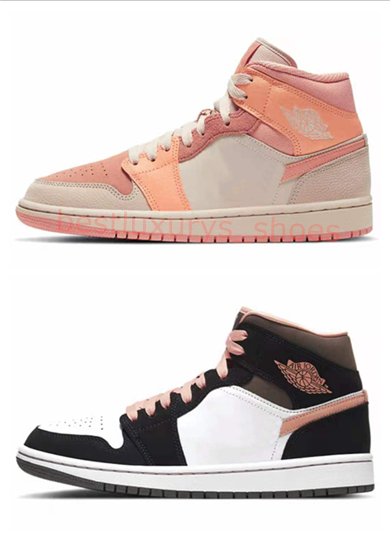 1 1s basketball shoes women's mid Apricot Orange Agate sports sneakers casual sport board shoe
1 1s basketball shoes women's mid Apricot Orange Agate sports sneakers casual sport board shoe