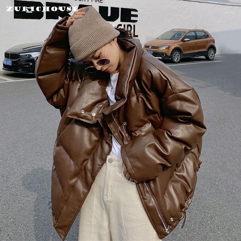 Women's Down & Parkas ZURICHOUSE Winter PU Leather Parka Fashion Oversized Thick Warm Faux Coat Harajuku Plus Size Puffer Jacket Women, Black
Women's Down & Parkas ZURICHOUSE Winter PU Leather Parka Fashion Oversized Thick Warm Faux Coat Harajuku Plus Size Puffer Jacket Women, Black