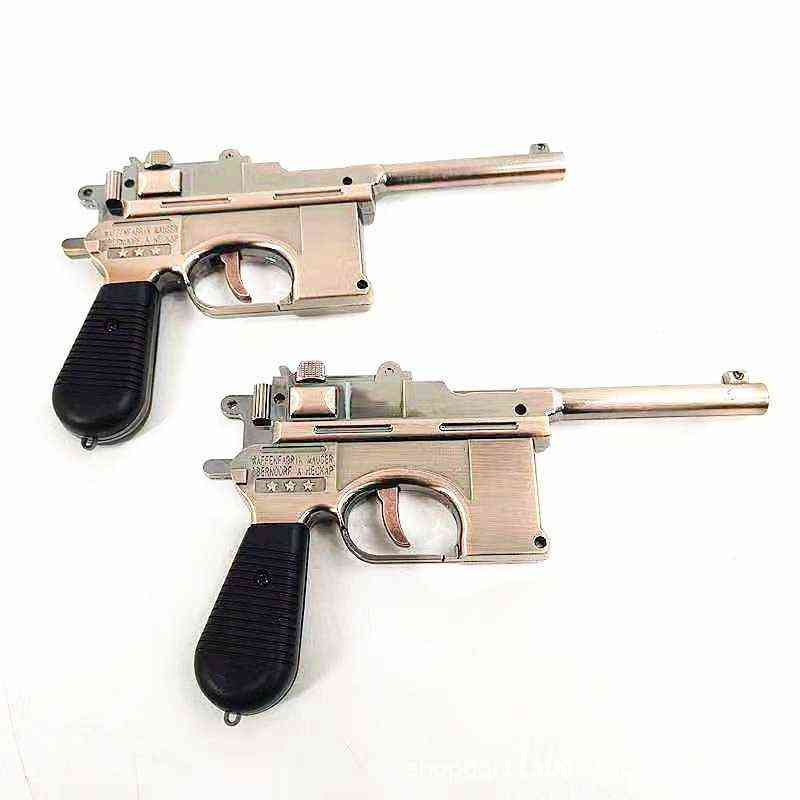 military large alloy simulation shell gun metal mauser performance props eat chicken pistol model toys2
military large alloy simulation shell gun metal mauser performance props eat chicken pistol model toys2