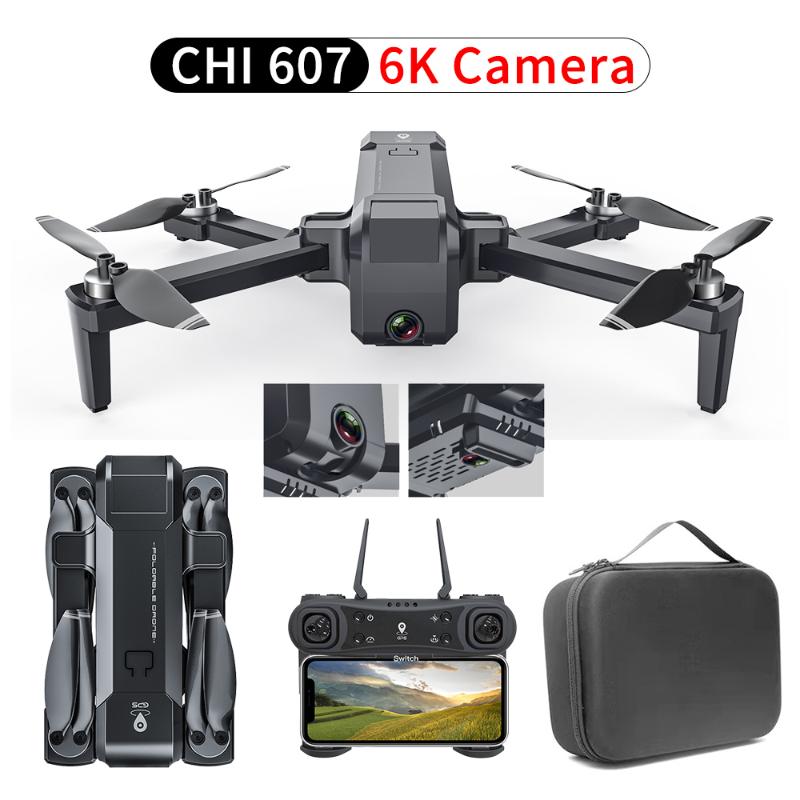 Rc Drone 6K 4K WiFi FPV Angle Optical Flow Dual Cameral HD GPS Postioning Auto Return Flodable Quadcopter Helicopter Toy Drones 
Rc Drone 6K 4K WiFi FPV Angle Optical Flow Dual Cameral HD GPS Postioning Auto Return Flodable Quadcopter Helicopter Toy Drones