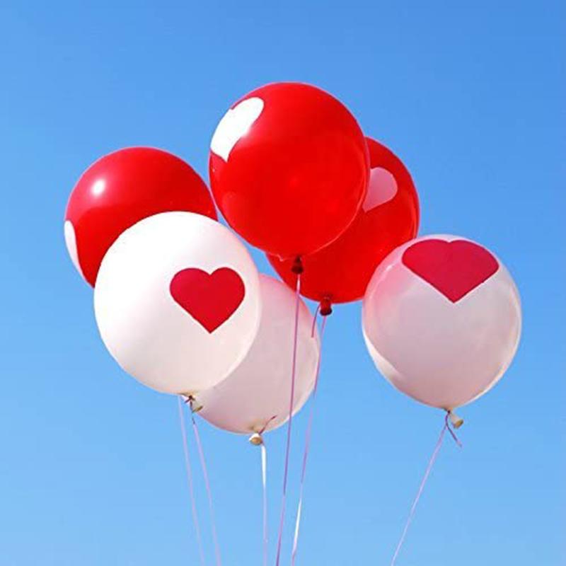 Party Decoration 12inch Heart Parinted Balloon Wedding Decorations Supplies Valentines Day Latex Balloons Air Helium
Party Decoration 12inch Heart Parinted Balloon Wedding Decorations Supplies Valentines Day Latex Balloons Air Helium