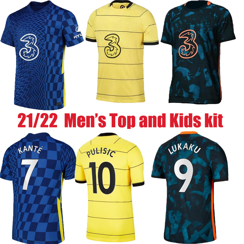 2021 2022 CFC soccer jerseys PULISIC ZIYECH HAVERTZ KANTE WERNER LUKAKU MOUNT JORGINHO Chelea Uniforms Mendy football shirt 21 22 men kids A, Black;yellow
2021 2022 CFC soccer jerseys PULISIC ZIYECH HAVERTZ KANTE WERNER LUKAKU MOUNT JORGINHO Chelea Uniforms Mendy football shirt 21 22 men kids A, Black;yellow