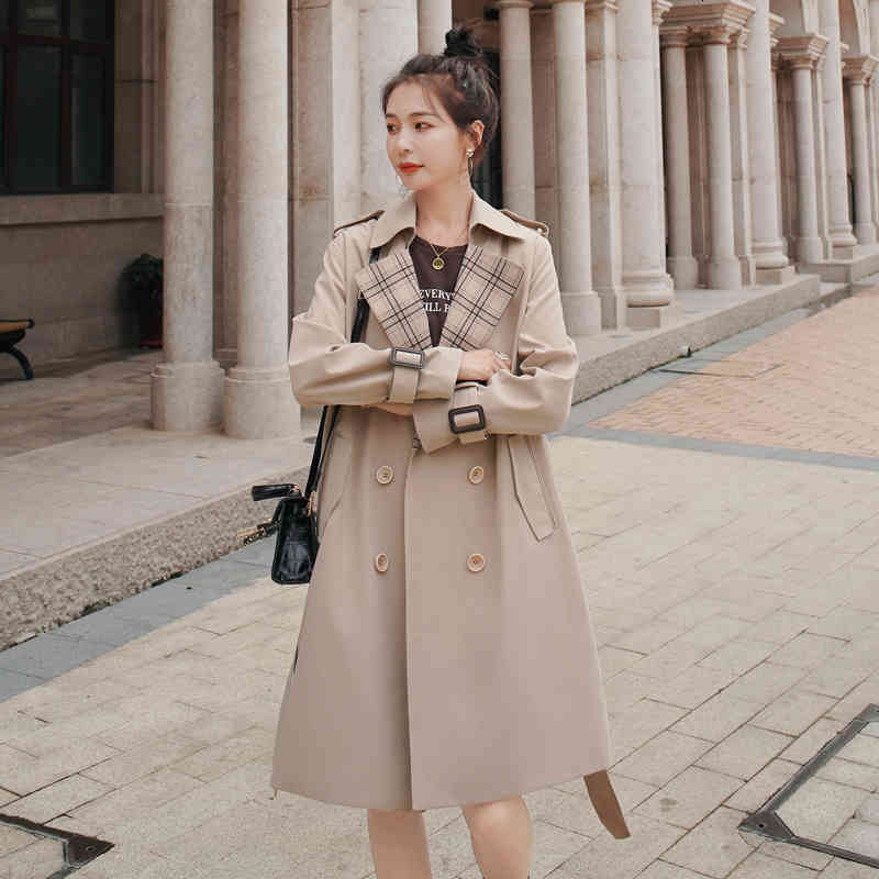 Women's Trench Coats style trench coat double breasted long duster plaid jacket slices outerwear spring KSMZ, 1# shoe box
Women's Trench Coats style trench coat double breasted long duster plaid jacket slices outerwear spring KSMZ, 1# shoe box