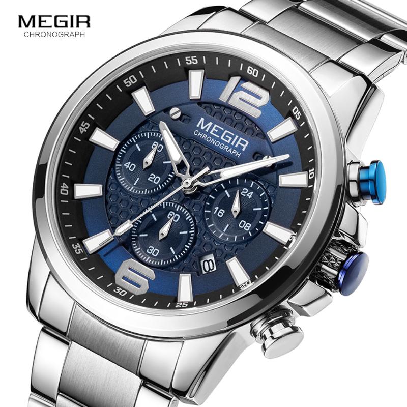 Luxury Stainless Steel Chronograph Quartz Watches Men Top Brand Waterproof Luminous Wristwatch Man Blue Dial Sports Watch Wristwatches, Ms2156g-silver black
Luxury Stainless Steel Chronograph Quartz Watches Men Top Brand Waterproof Luminous Wristwatch Man Blue Dial Sports Watch Wristwatches, Ms2156g-silver black