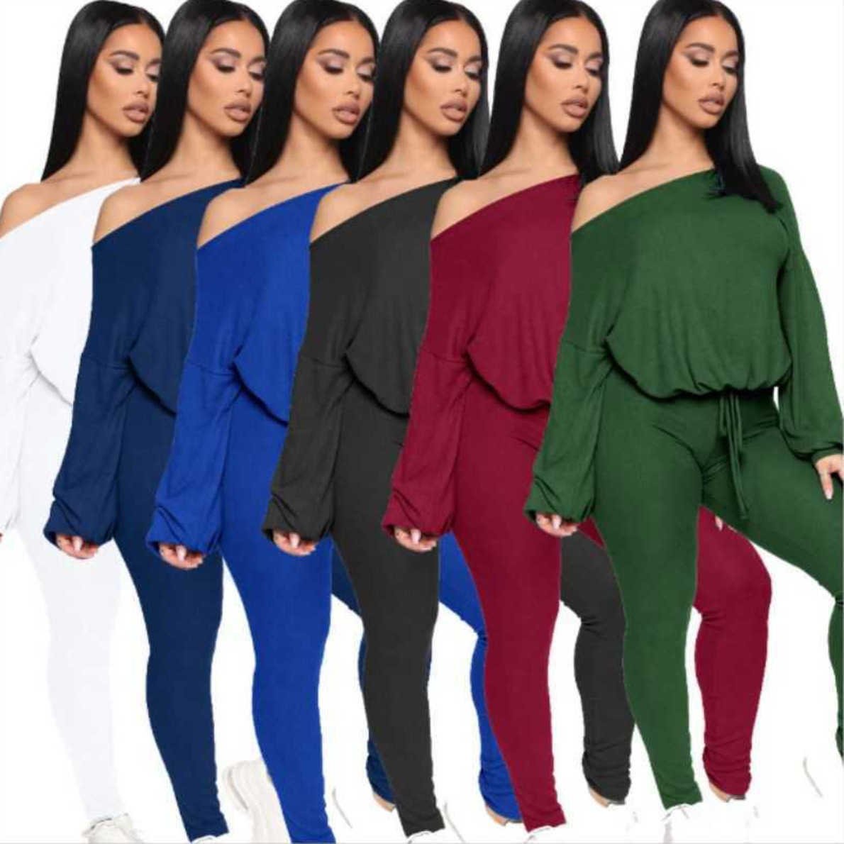Designer Womens casual tracksuits leggings outfits two piece set sportswear outerwear tights sport suit long sleeve tops pant suits -XL, Dark blue
Designer Womens casual tracksuits leggings outfits two piece set sportswear outerwear tights sport suit long sleeve tops pant suits -XL, Dark blue