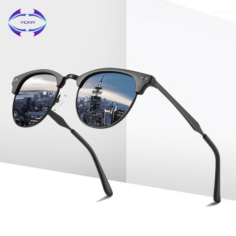 Sunglasses VCKA Brand Design Fashion Men Polarized Square Mirror Lens Driver Sun Glasses Male Women Goggles UV4001
Sunglasses VCKA Brand Design Fashion Men Polarized Square Mirror Lens Driver Sun Glasses Male Women Goggles UV4001