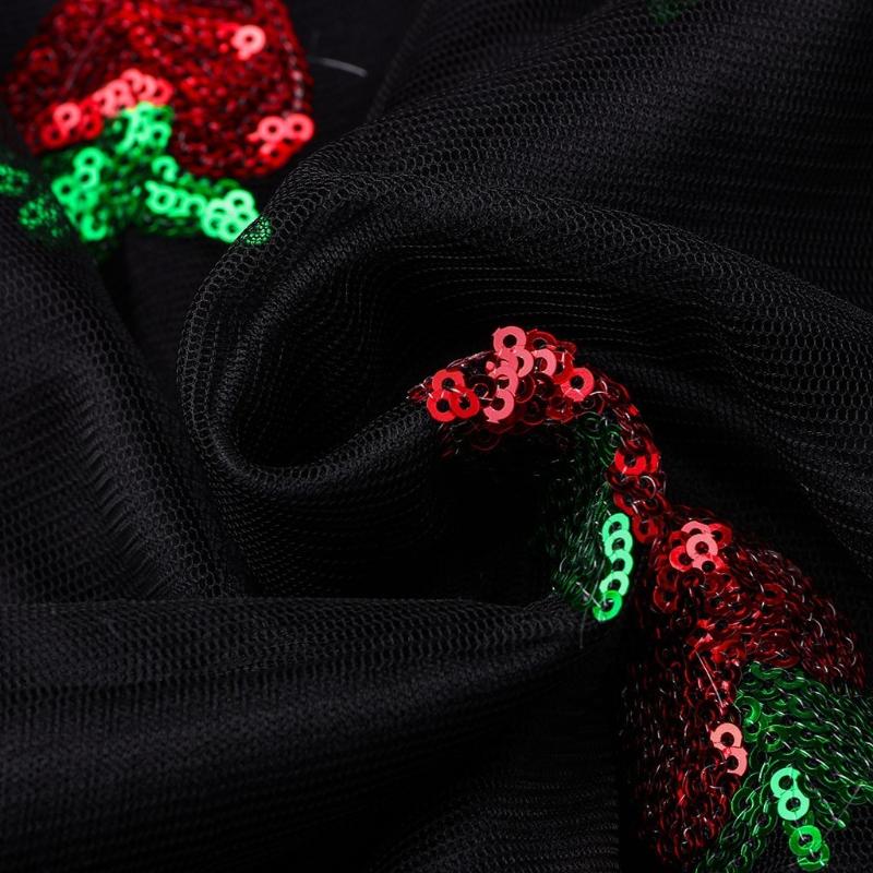 Fashion Women Casual Sexy Strawberry Sweet Dresses Mesh Yarn V-neck Pleated 2021 Sell Ladies Autumn Dresses#D3