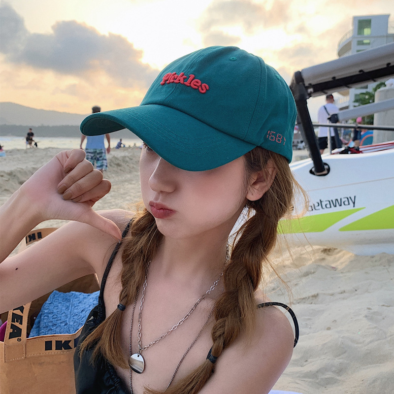 Hat girl spring and summer foreign style Baseball Hat Girl Korean face small casual shade letter curved brim cap man, Gray
Hat girl spring and summer foreign style Baseball Hat Girl Korean face small casual shade letter curved brim cap man, Gray