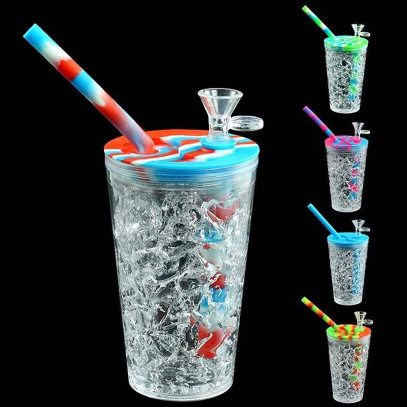 Drink Cup Water Pipe Oil Rig Herb Bubbler Silicone Bong Mini Pipes Recycler Hookah 157 mm*68 mm
Drink Cup Water Pipe Oil Rig Herb Bubbler Silicone Bong Mini Pipes Recycler Hookah 157 mm*68 mm