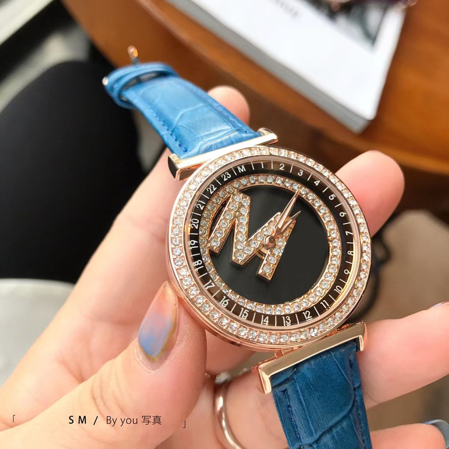 Fashion Brand Watches Women Girl Crystal Big Letters Rotating Dial Style Leather Strap Wrist Watch M121, Slivery;brown
Fashion Brand Watches Women Girl Crystal Big Letters Rotating Dial Style Leather Strap Wrist Watch M121, Slivery;brown