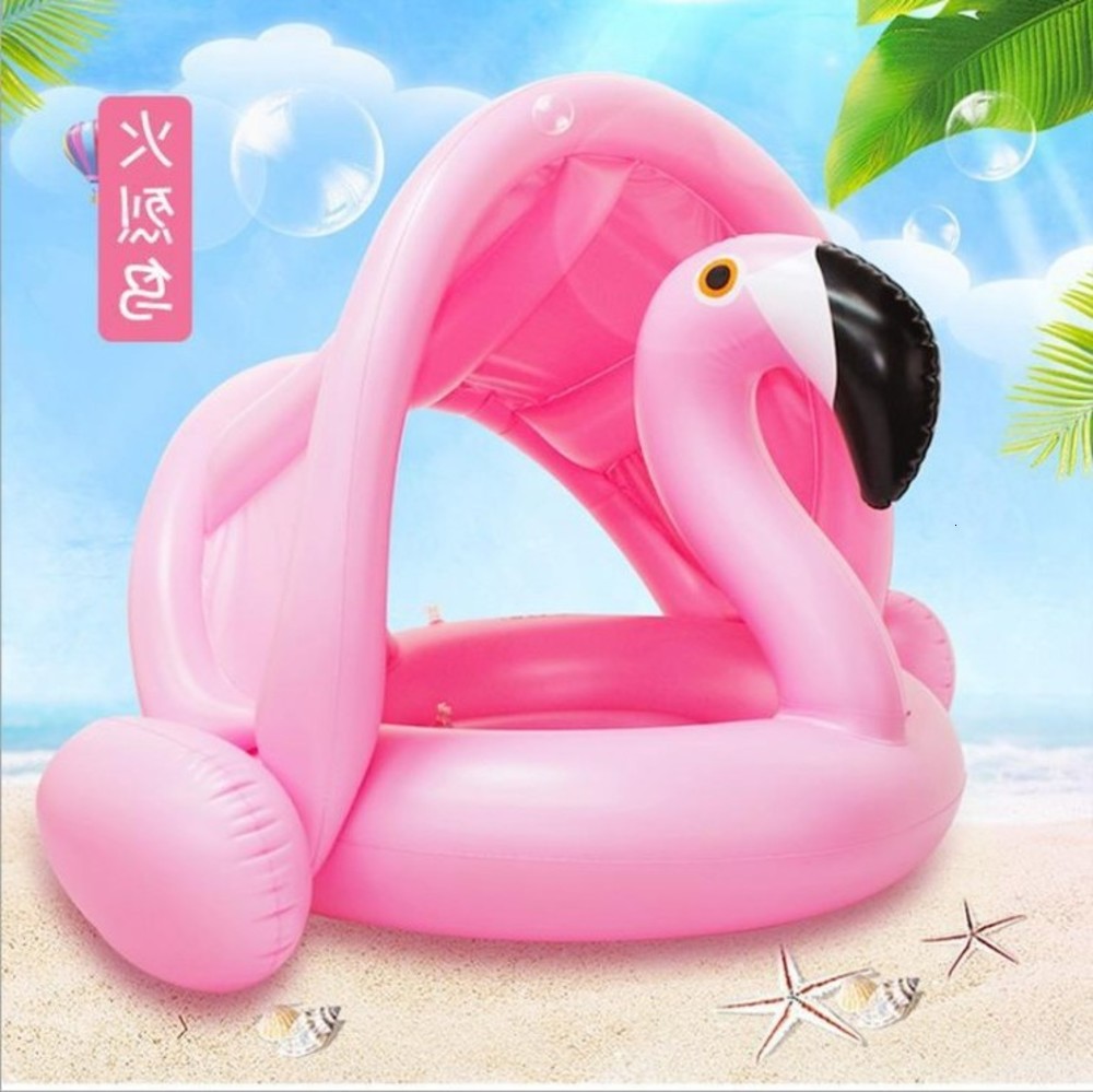 Swimming ring Children's sunscreen swimming sunshade infant Xiale Flamingo shape inflatable sitting circle water toys
Swimming ring Children's sunscreen swimming sunshade infant Xiale Flamingo shape inflatable sitting circle water toys