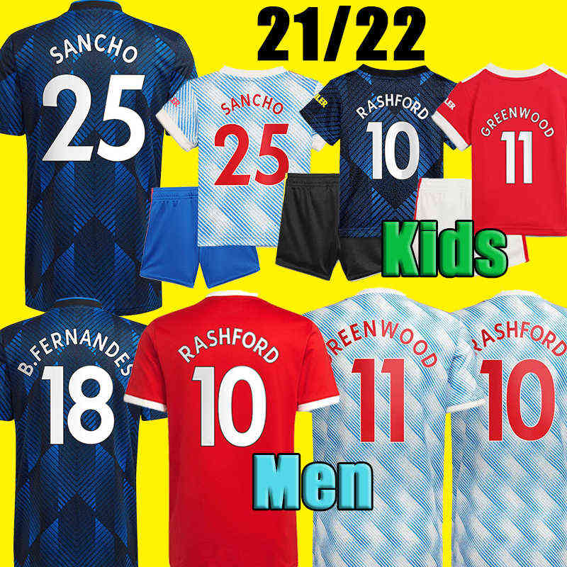 #25 SANCHO Home Red Soccer Jersey 2021/2022 #11 GREENWOOD #18 B.FERNANDES Away Men Adult Soccer Shirt 21/22 #10 RASHFORD #6 POGBA #23 SHAW, Gray
#25 SANCHO Home Red Soccer Jersey 2021/2022 #11 GREENWOOD #18 B.FERNANDES Away Men Adult Soccer Shirt 21/22 #10 RASHFORD #6 POGBA #23 SHAW, Gray