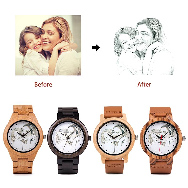 Wristwatches Customized Watch Po Printing Wood Watches Men Personality Creative Design Birthday Gift For Him Anniversary GiftsDrop, Slivery;brown
Wristwatches Customized Watch Po Printing Wood Watches Men Personality Creative Design Birthday Gift For Him Anniversary GiftsDrop, Slivery;brown