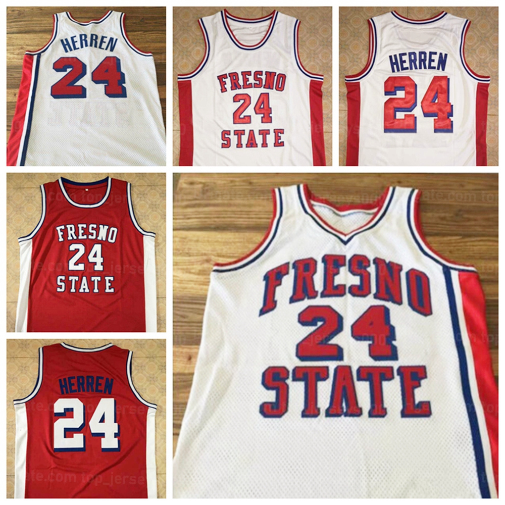 Custom Retro Chris Herren #24 Fresno Basketball Jersey College Stitched White Red Shirt Size -4XL Any Name And Number Top Quality Jerseys, As shown
Custom Retro Chris Herren #24 Fresno Basketball Jersey College Stitched White Red Shirt Size -4XL Any Name And Number Top Quality Jerseys, As shown