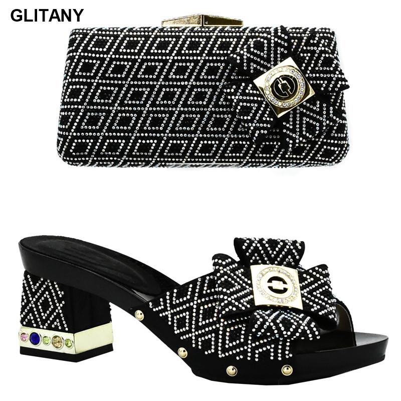 Dress Shoes Ladies With Matching Bags Set Decorated Appliques Nigerian Women Wedding And Bag Italian Elegant Party Shoe, Black
Dress Shoes Ladies With Matching Bags Set Decorated Appliques Nigerian Women Wedding And Bag Italian Elegant Party Shoe, Black