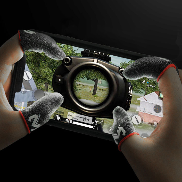 MEMO for PUBG Mobile Game Android IOS Mobile Games Sensitive Sweatproof E-Sports Touch Screen Thumbs Finger Cover Sleeve