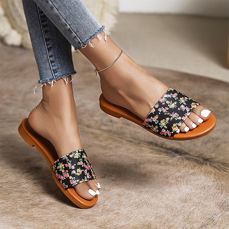 Slippers Women Floral Female Summer Slides Ladies Leisure Beach Flats Woman Casual Open Toe Shoes Plus Size Footwear, Black
Slippers Women Floral Female Summer Slides Ladies Leisure Beach Flats Woman Casual Open Toe Shoes Plus Size Footwear, Black
