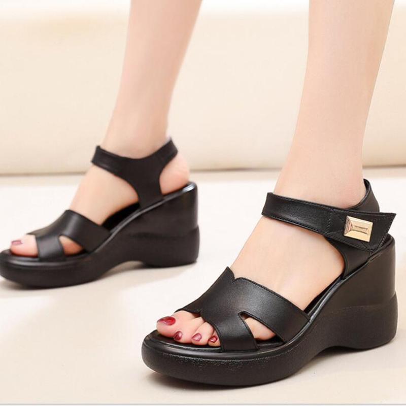 SaraIris Rome Casual Female Sandals Solid Hook Loop Open Toe Platform Women 2021 Wedges Leisure Dress Comfy Shoes Woman, Black
SaraIris Rome Casual Female Sandals Solid Hook Loop Open Toe Platform Women 2021 Wedges Leisure Dress Comfy Shoes Woman, Black