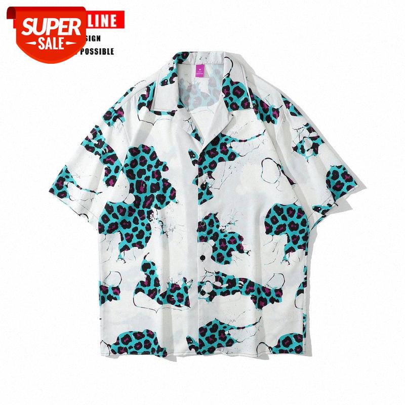 TKPA hip-hop printed short-sleeved shirt for men and women couples street loose bf wind flower #WY3M, White;black
TKPA hip-hop printed short-sleeved shirt for men and women couples street loose bf wind flower #WY3M, White;black