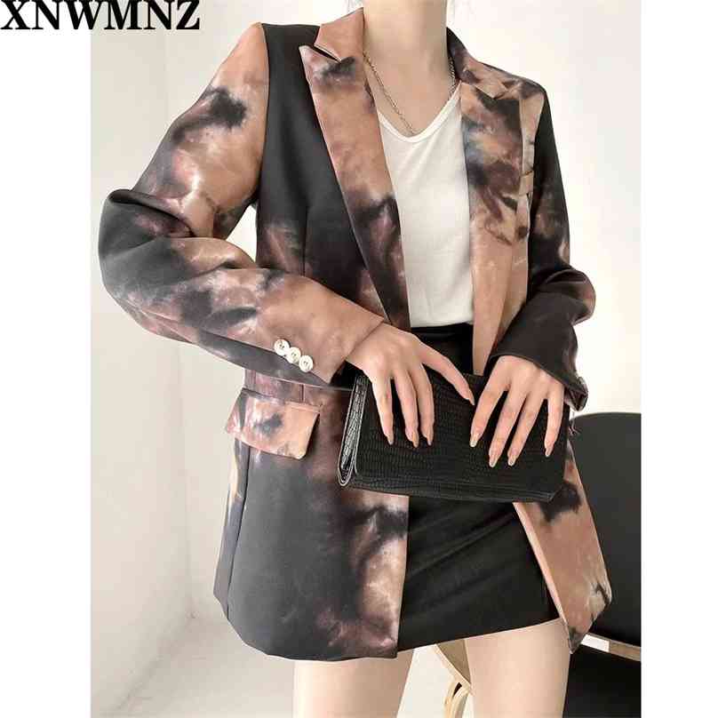 Women Female Office Wear Single Button Blazer Coat graffiti Vintage Long Sleeve Pockets Outerwear Chic Tops 210520, Multi
Women Female Office Wear Single Button Blazer Coat graffiti Vintage Long Sleeve Pockets Outerwear Chic Tops 210520, Multi