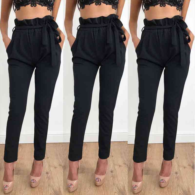 Women High Waist Slim Skinny Leggings Stretchy Bow Belt Drawstring Pants Jeggings Pencil Trousers, Black;white
Women High Waist Slim Skinny Leggings Stretchy Bow Belt Drawstring Pants Jeggings Pencil Trousers, Black;white