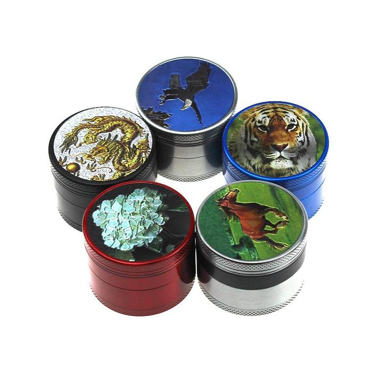 Metal smoking grinder Four layer 50MM design animal patch zinc alloy Herb grinders manual smoker bong
Metal smoking grinder Four layer 50MM design animal patch zinc alloy Herb grinders manual smoker bong