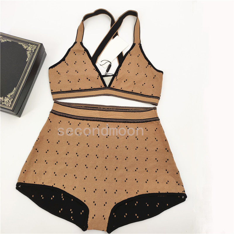 Knitted Soft Slim Swimwear Full Classic Letter Bikinis Sling Backless Sexy Solid Swimsuit Women Summer Bathing Suit, Brown
Knitted Soft Slim Swimwear Full Classic Letter Bikinis Sling Backless Sexy Solid Swimsuit Women Summer Bathing Suit, Brown
