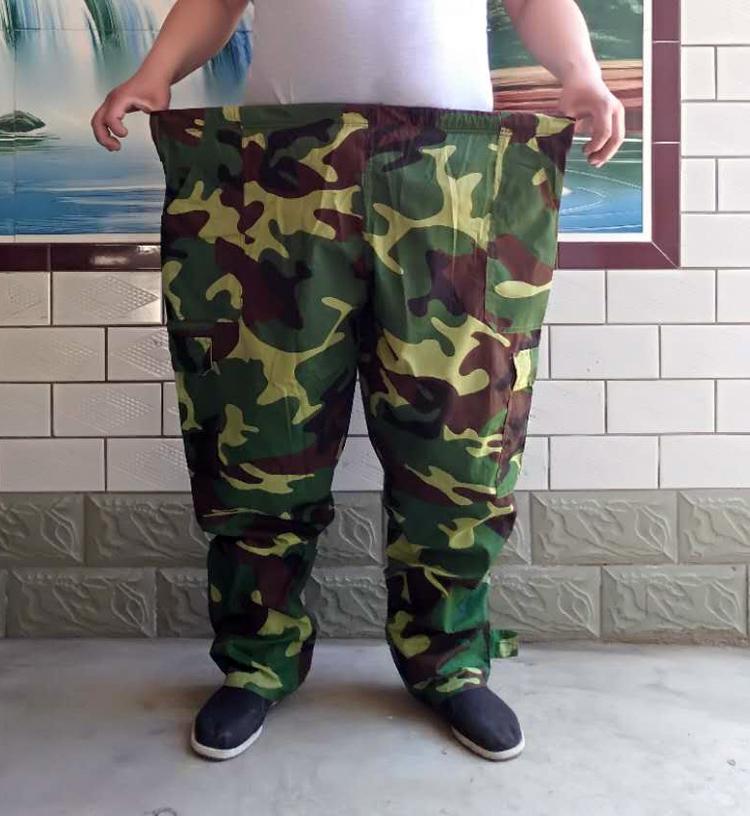 Men's Pants 10XL 9XLarge Size Cargo Anti-Wear Elastic Waist Plus 8XL Army Green Out Door Military Work Lumberjack