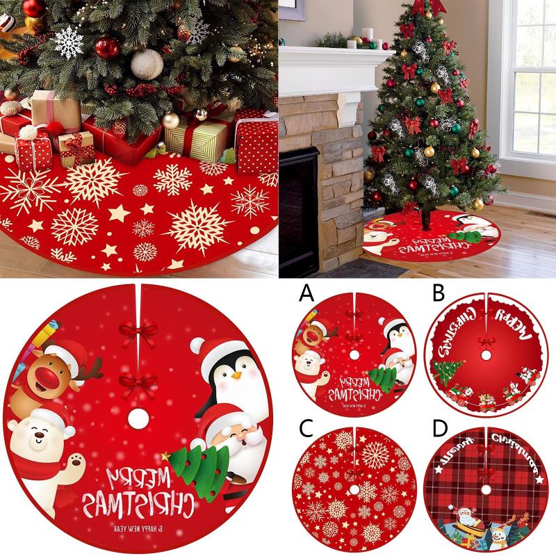 Christmas Decorations 2021 Cross-border Tree Skirt Creative And Exquisite Print Bottom Decoration Supplies Ornaments
Christmas Decorations 2021 Cross-border Tree Skirt Creative And Exquisite Print Bottom Decoration Supplies Ornaments