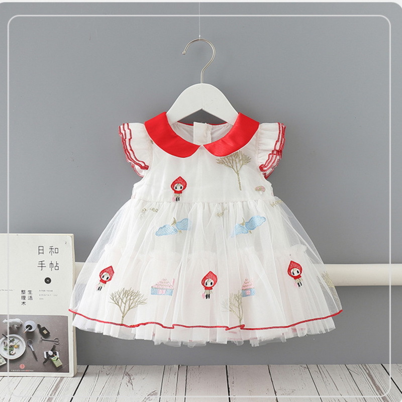 Girl's Dresses Wholesale Summer Babr Girls Sleeves Red Peter Pan Collar Embroidery Princess Kids Clothes E9226 QSFJ
Girl's Dresses Wholesale Summer Babr Girls Sleeves Red Peter Pan Collar Embroidery Princess Kids Clothes E9226 QSFJ
