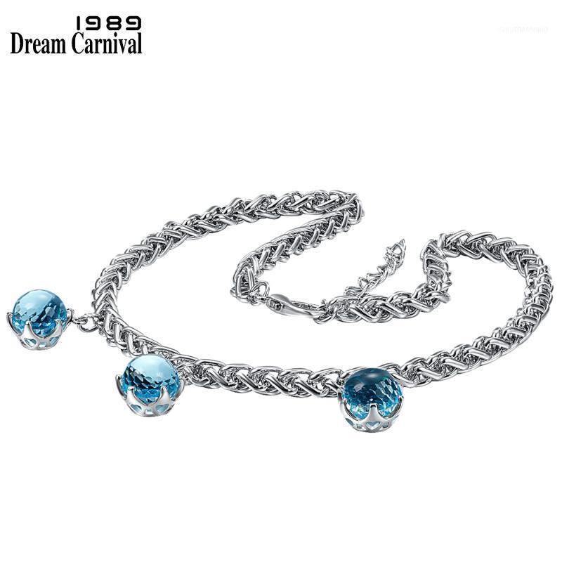 DreamCarnival1989 Charm Necklace For Women Thick Woven Chain Special Cut Blue Zircon Jewelry Anniversary Party Love Gift WN878BL1
DreamCarnival1989 Charm Necklace For Women Thick Woven Chain Special Cut Blue Zircon Jewelry Anniversary Party Love Gift WN878BL1