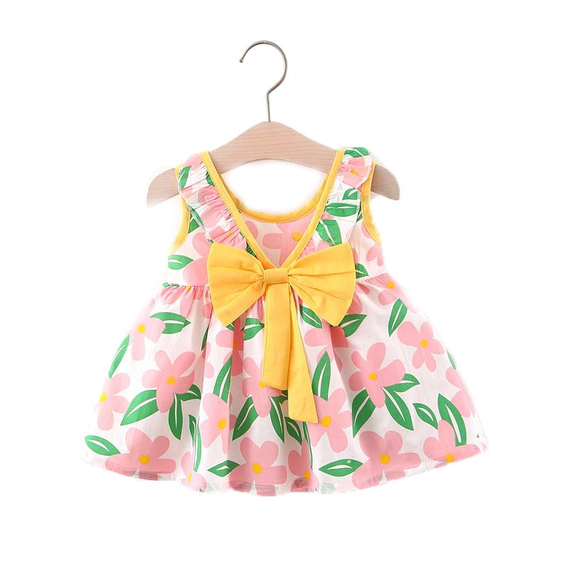 Fashion Big Bow Floral Dress Baby Girls Clothes Princess Kids Holiday Travel Summer Dresses For Party Birthday Girl's
Fashion Big Bow Floral Dress Baby Girls Clothes Princess Kids Holiday Travel Summer Dresses For Party Birthday Girl's