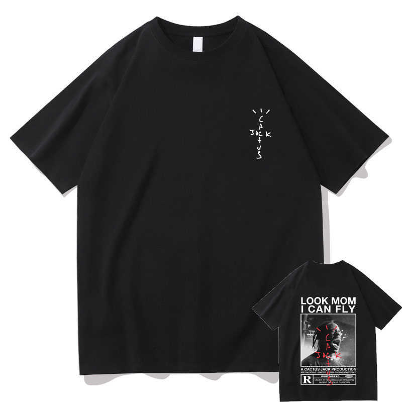 Hip Hop Trend Short Sleeve Hipster T Shirts Cactus Jack Print T-shirt Summer Men Women LOOK MOM I CAN FLY Travis Scott Tees, White;black
Hip Hop Trend Short Sleeve Hipster T Shirts Cactus Jack Print T-shirt Summer Men Women LOOK MOM I CAN FLY Travis Scott Tees, White;black