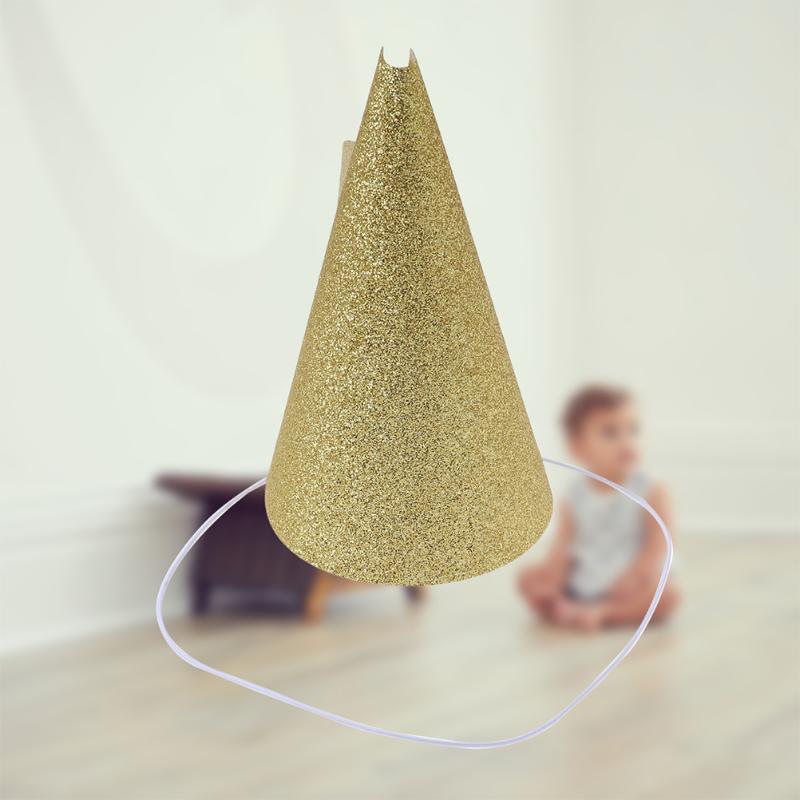 Party Hats 12pcs Glittering Birthday Crown Prince And Decoration With Strap (Golden)
Party Hats 12pcs Glittering Birthday Crown Prince And Decoration With Strap (Golden)