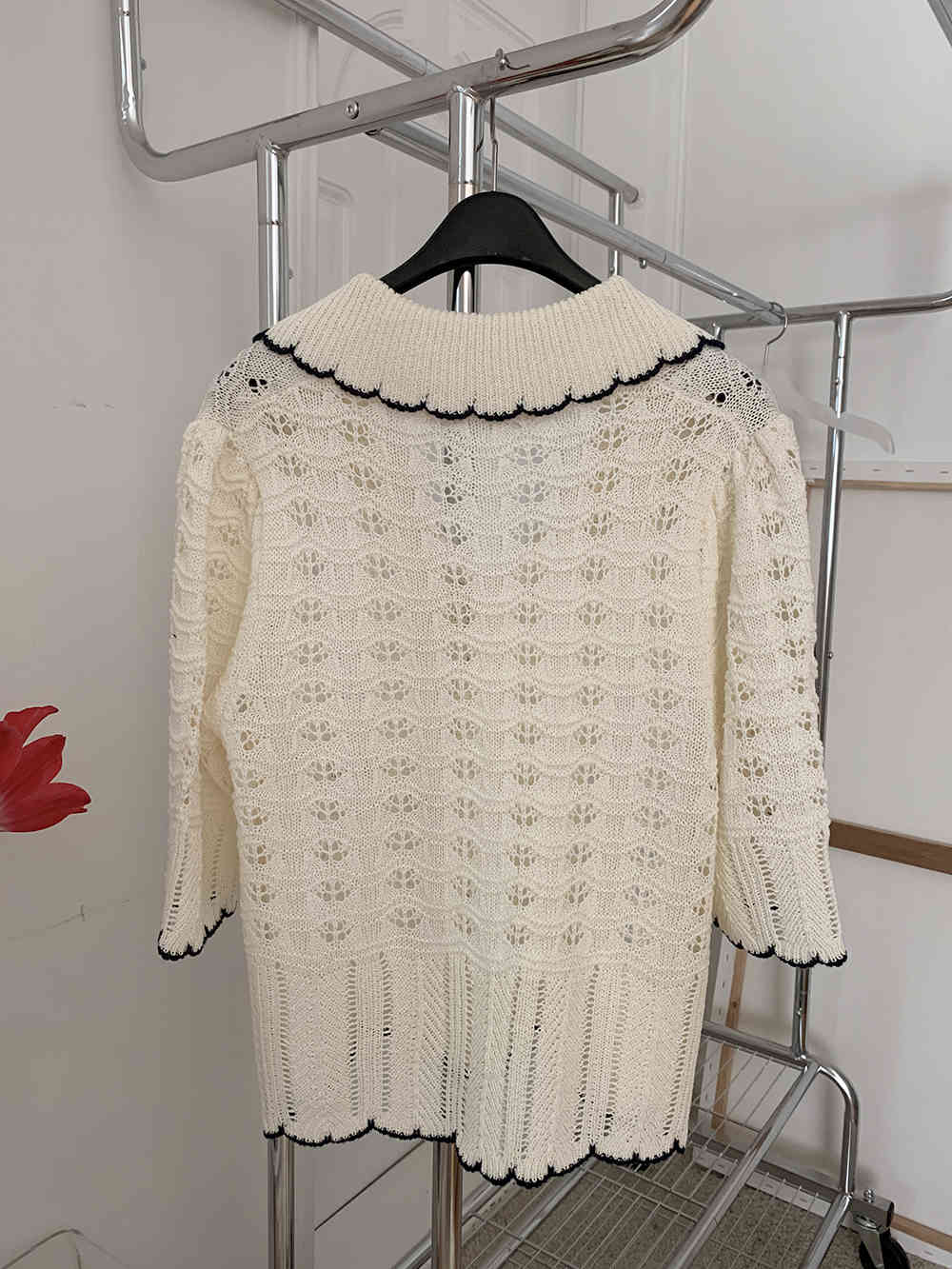 Comelsexy Summer Casual Knitted Tops Short Sleeves Cardigans Loose Women Fashion Femme Prom Outwear High Waist Sweaters 210515