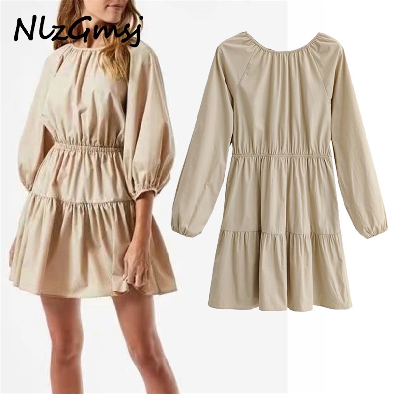 Dres Vintage Elastic Beige Mini Party Fashion Bow Ruffles Long Sleeve Elegant Vestido 210628, As picture
Dres Vintage Elastic Beige Mini Party Fashion Bow Ruffles Long Sleeve Elegant Vestido 210628, As picture