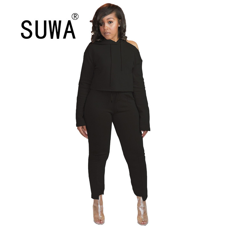 Solid Color Off Shoulder Sweatshirt Hoodies And Baggy Pants Trousers Casual Chic Two Piece Outfits Women Loose BF Style Sets 210525, Blue
Solid Color Off Shoulder Sweatshirt Hoodies And Baggy Pants Trousers Casual Chic Two Piece Outfits Women Loose BF Style Sets 210525, Blue